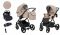 Born Lucky Kinderwagen 3 In 1 Lazzio Beige + Isofix Autostoel Base
