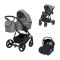 Born Lucky Kinderwagen 3 In 1 Lazzio Grijs