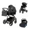 Born Lucky Kinderwagen 3 In 1 Lazzio Premium Zwart