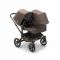 Bugaboo Donkey 5 Duo Kinderwagen Premium Mineral Black Taupe