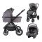 X Adventure Kinderwagen 3 in 1 Triumph Grey