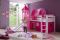 Alex Halfhoogslaper Roze / Hearts incl. Glijbaan, Toren en Koepel Alex Halfhoogslaper Roze / Hearts incl. Glijbaan, Toren en Koepel