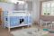 Beni Stapelbed Blauw/Wit Beni Stapelbed Blauw/Wit
