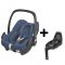 Maxi Cosi Autostoel Rock Nomad Blue + Familyfix3 Base + Autostoelbeschermer Maxi Cosi Autostoel Rock Nomad Blue + Familyfix3 Base + Autostoelbeschermer