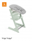 Stokke® Kinderstoel Tripp Trapp® Soft Mint + Newborn Set™ 