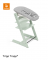 Stokke® Kinderstoel Tripp Trapp® Soft Mint + Newborn Set™