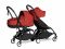 Babyzen Duo Kinderwagen YOYO Connect Black/Red