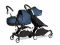 Babyzen Duo Kinderwagen YOYO Connect White/Navy blue Babyzen Duo Kinderwagen YOYO Connect White/Navy blue