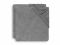 Jollein Aankleedkussenhoes Badstof Storm Grey 50 x 70 cm 2 Stuks