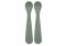 Jollein Siliconen Lepeltjes Ash Green 2 Stuks