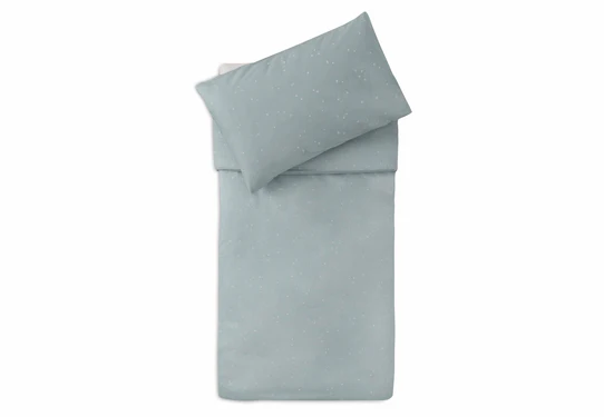 Jollein Dekbedovertrek Met Sloop 100 x 140 cm Twinkling Sea Green
