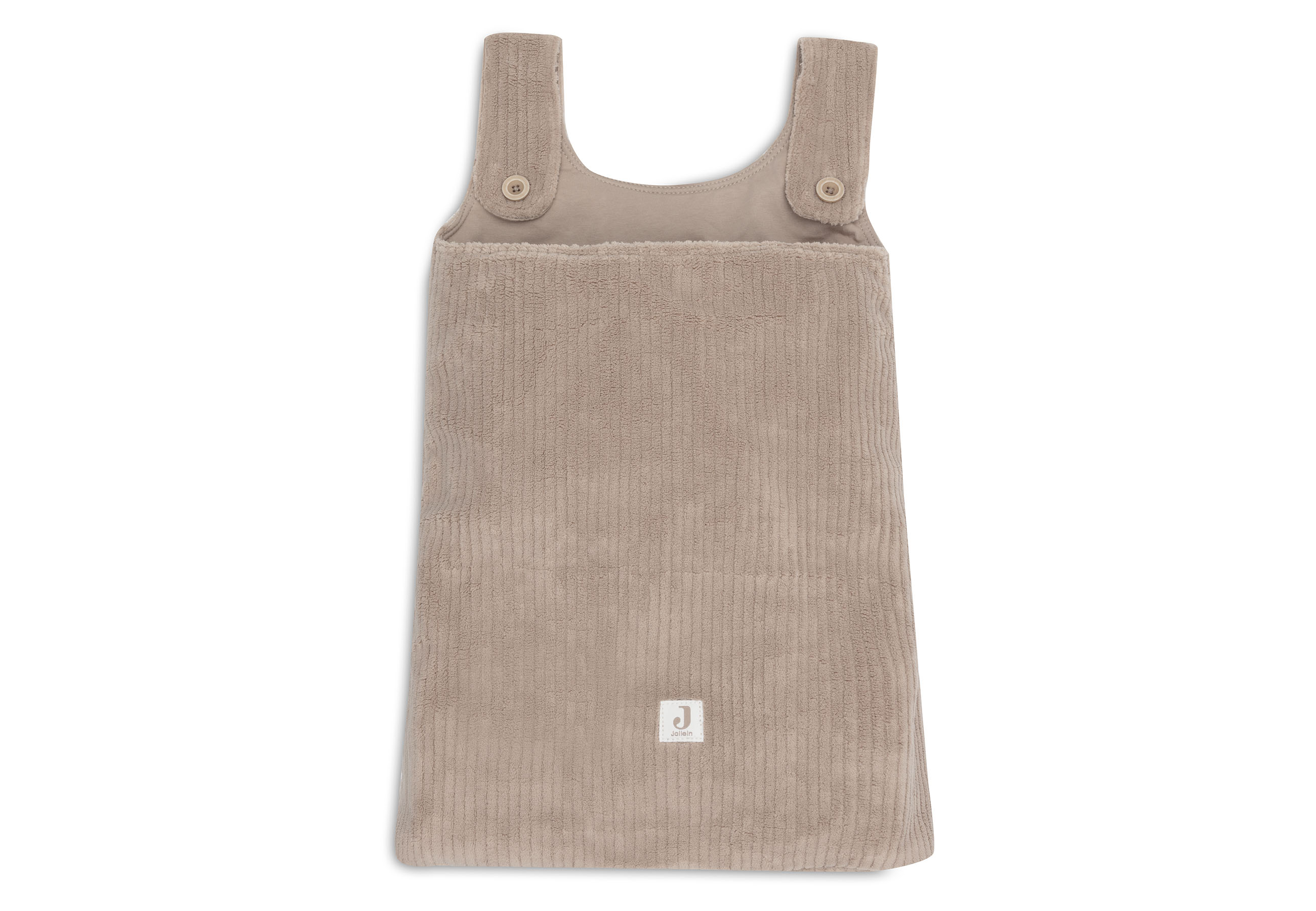 Jollein Boxopbergzak Cloudy Rib Milky Coffee