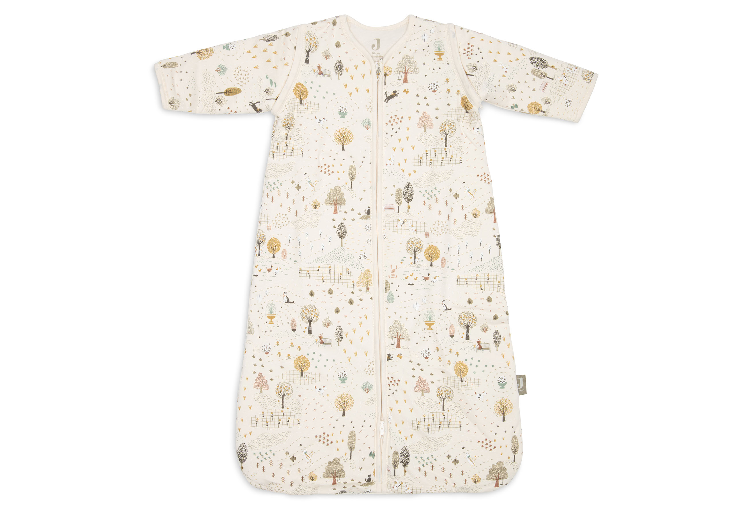 Jollein Baby Slaapzak met Afritsbare Mouw 70cm Tiny Park