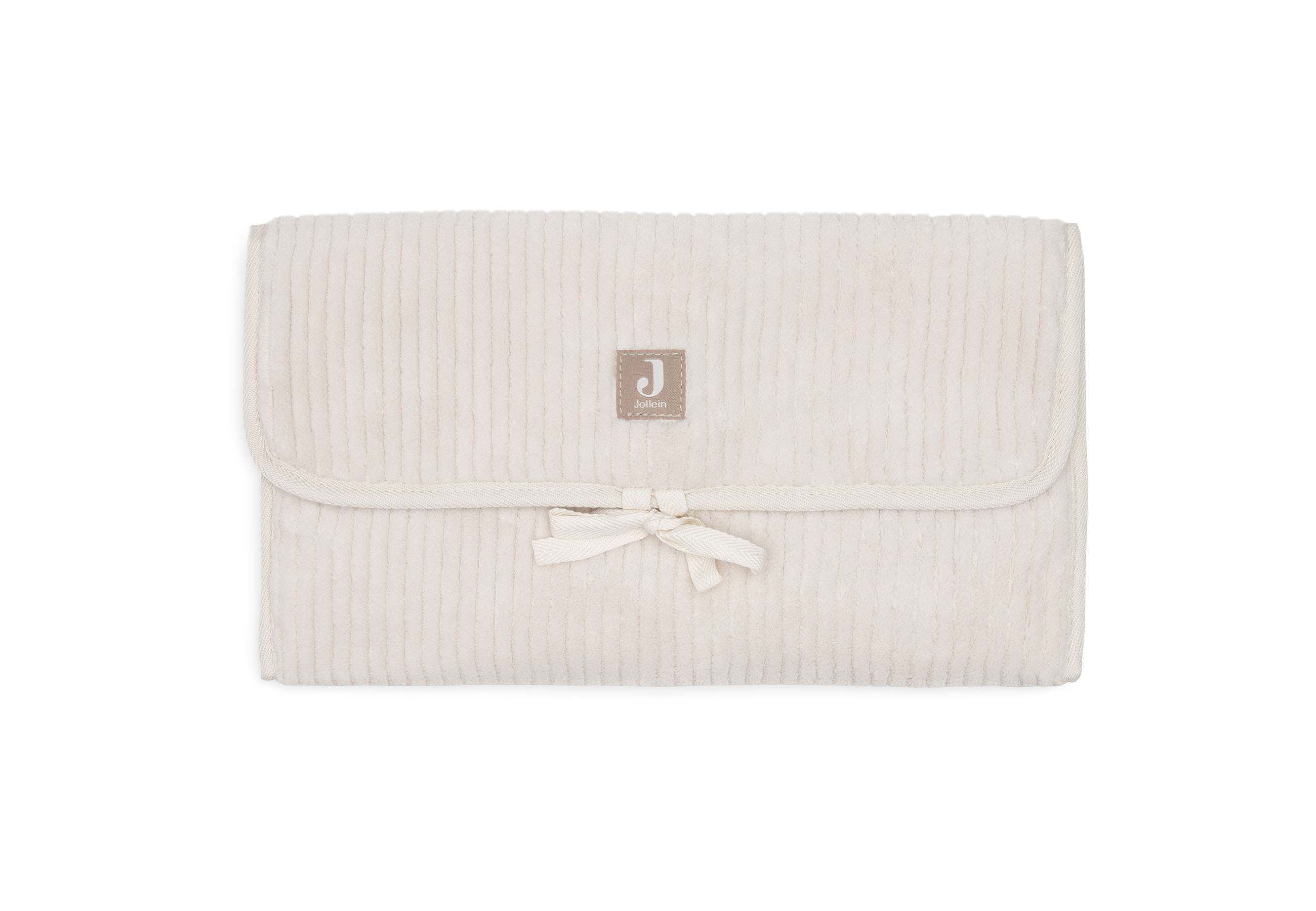 Jollein Verschoningsmat met Opbergvak Cloudy Rib Oatmeal