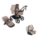 Bugaboo Kinderwagen 3 in 1 Fox 5 Renew Complete Black | Desert Taupe Melange + Bugaboo Autostoel Otter by Nuna Groep 0