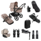Bugaboo Kinderwagen Fox 5 Renew Ultieme Newborn Bundel Complete Black | Desert Taupe Melange