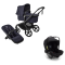 Bugaboo Kinderwagen 3 in 1 Fox 5 Renew Complete Black | Deep Indigo + Bugaboo Autostoel Groep 0 Turtle Air by Nuna Black