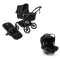 Bugaboo Kinderwagen 3 in 1 Fox 5 Renew Complete Black | Heritage Black + Bugaboo Autostoel Groep 0 Turtle Air by Nuna Black
