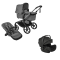 Bugaboo Kinderwagen 3 in 1 Fox 5 Renew Complete Graphite | Moon Grey + Bugaboo Autostoel Otter by Nuna Groep 0