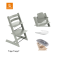 Stokke® Kinderstoel Tripp Trapp® Glacier Green + Newborn Set™ + Baby Set™ Glacier Green + Tray™