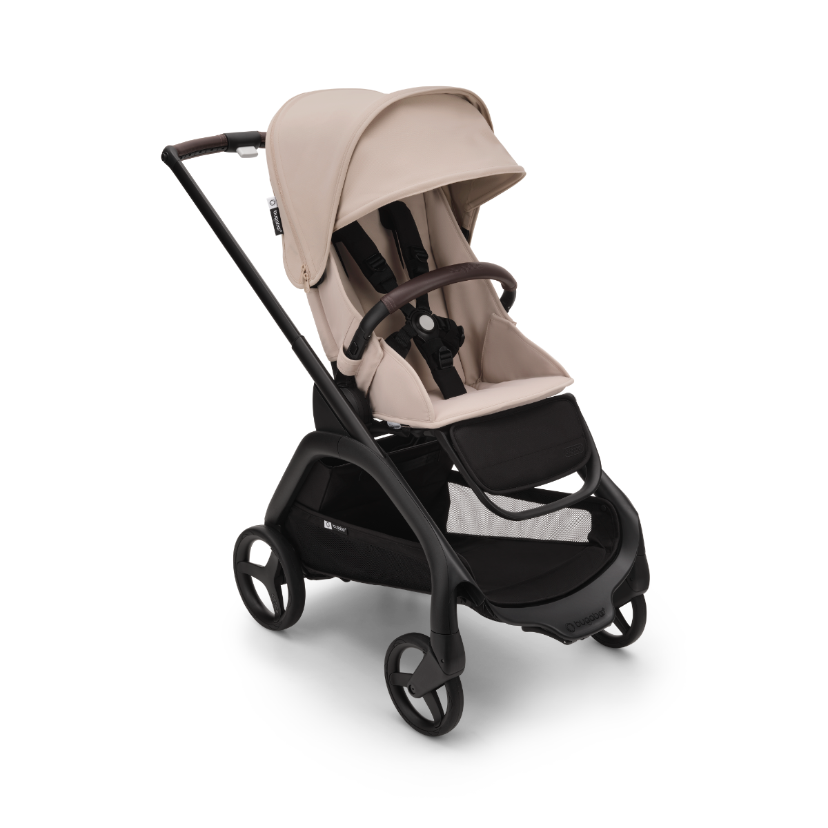 Bugaboo Kinderwagen Dragonfly Complete Black Desert Taupe