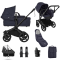 Bugaboo Donkey 6 Single Essential Bundle Black | Deep Indigo