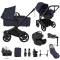 Bugaboo Donkey 6 Single Ultimate Newborn Bundle Black | Deep Indigo