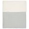 Koeka Ledikantdeken Cotton Fleece Wafel Amsterdam Ocean Air 100x150