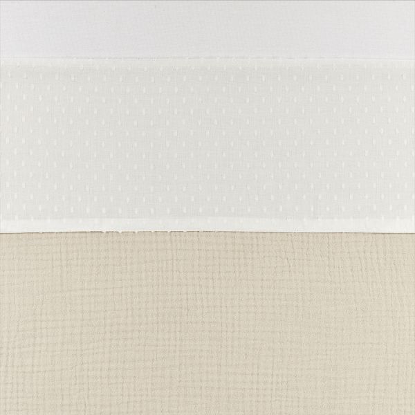 Meyco Baby Plume Wieglaken Offwhite - 75x100cm
