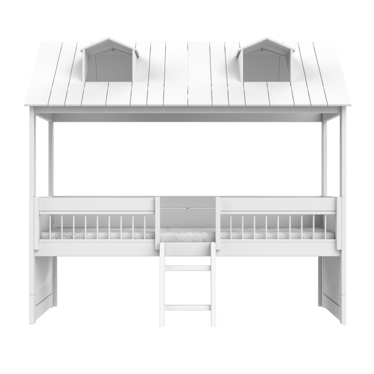 Lifetime Kajuitbed Beach House met Deluxe Lattenbodem Wit