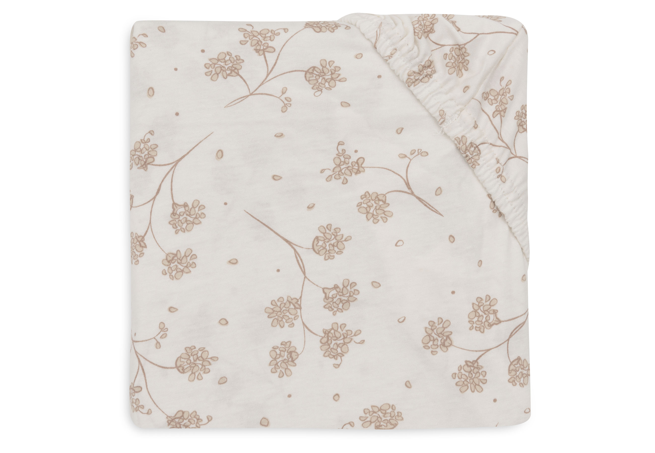 Jollein Hoeslaken Jersey 40/50x80/90cm Leafy Dreams