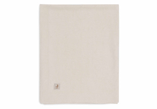 Jollein Ledikantdeken 100 x 150 cm Cosy Knit Ivory