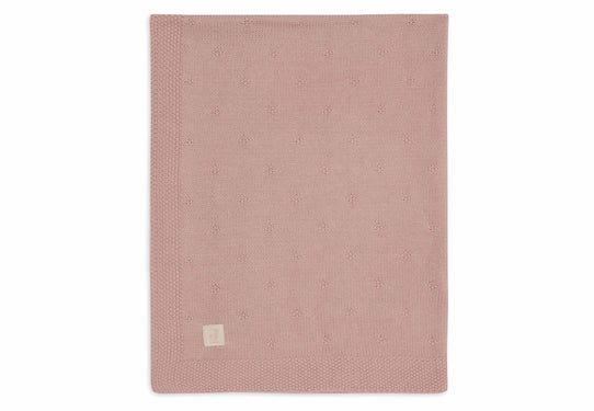 Jollein Wiegdeken 75 x 100 cm Cosy Knit Wild Rose