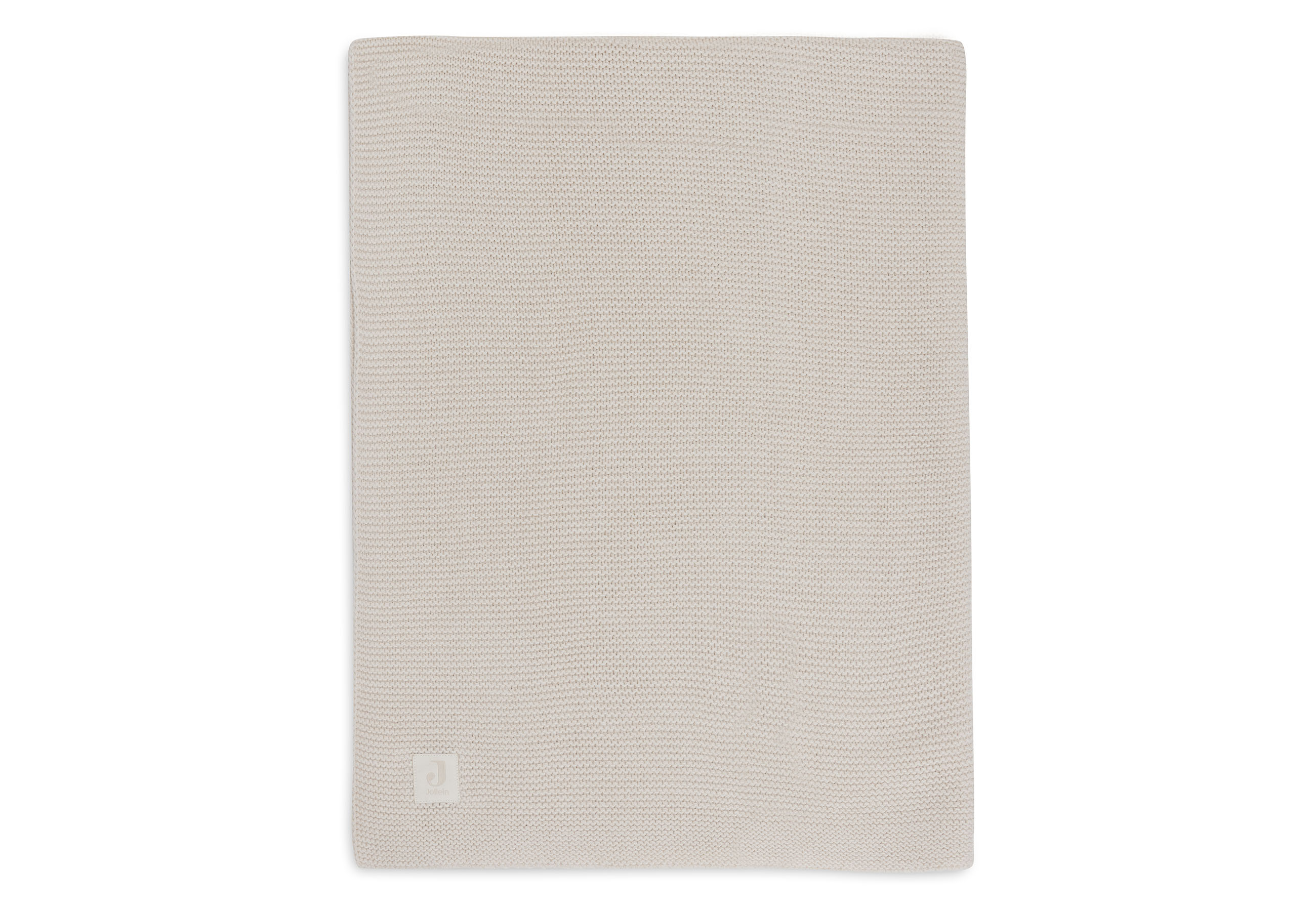 Jollein Deken Ledikant 100x150cm Basic Knit Oatmeal