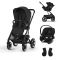 Cybex Kinderwagen Talos S Lux Black Moon Black Met Cybex Autostoel Aton S2