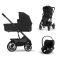 Cybex Kinderwagen 3 In 1 Talos S Lux Black Moon Black Met Cybex Autostoel Cloud T