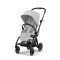Cybex Buggy Eezy S Twist +2 Fog Grey | Light Grey | Black Frame