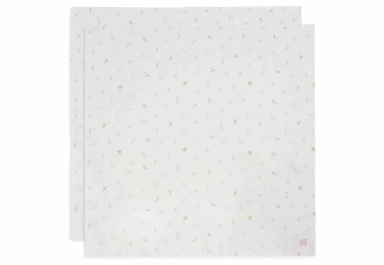 Jollein Hydrofiele Doek Large 115x115cm Lovely Birds (2-pack)