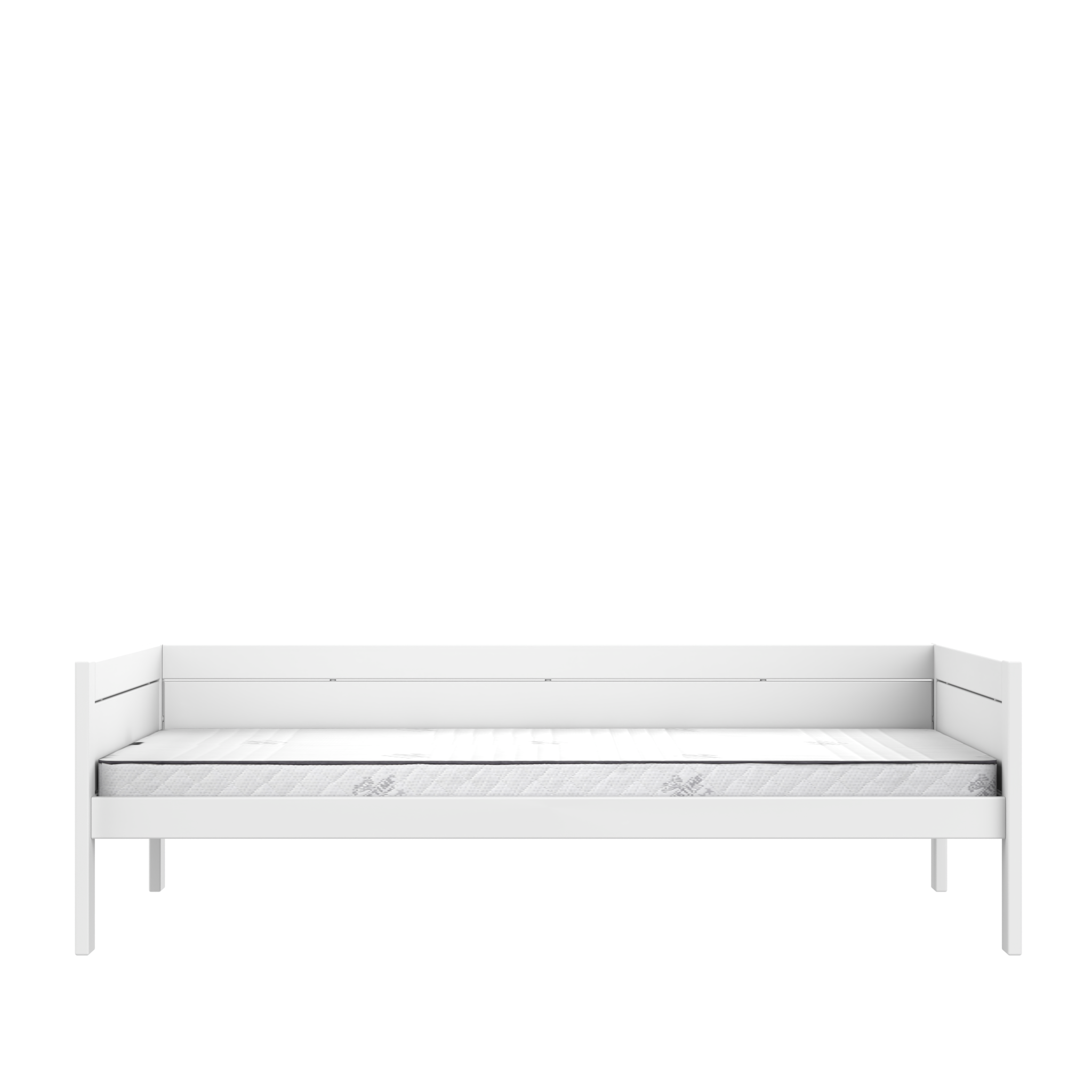 Lifetime Original Eenpersoonsbed met Deluxe Lattenbodem Wit 120x200 cm