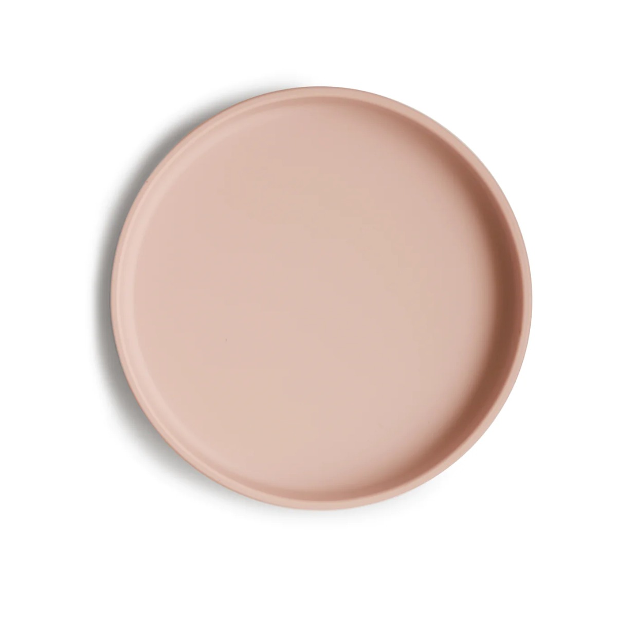 Mushie Klassiek Siliconen Bord Blush