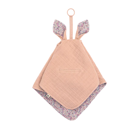 BIBS x Liberty Knuffeldoekje Kangaroo Eloise Blush