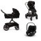 Nuna Kinderwagen 3 in 1 DEMI™ next Caviar + Autostoel Cloud T I Size