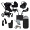 Joolz Kinderwagen Day5 All-in-One Bundel | Space Black