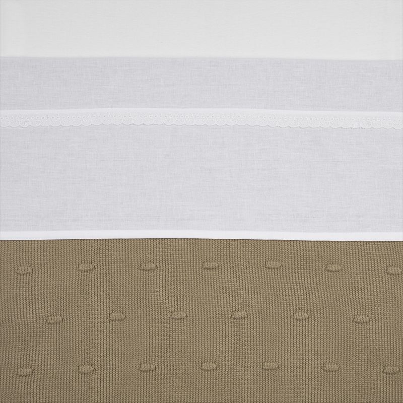 Meyco Wieglaken Lace White 75 x 100 cm