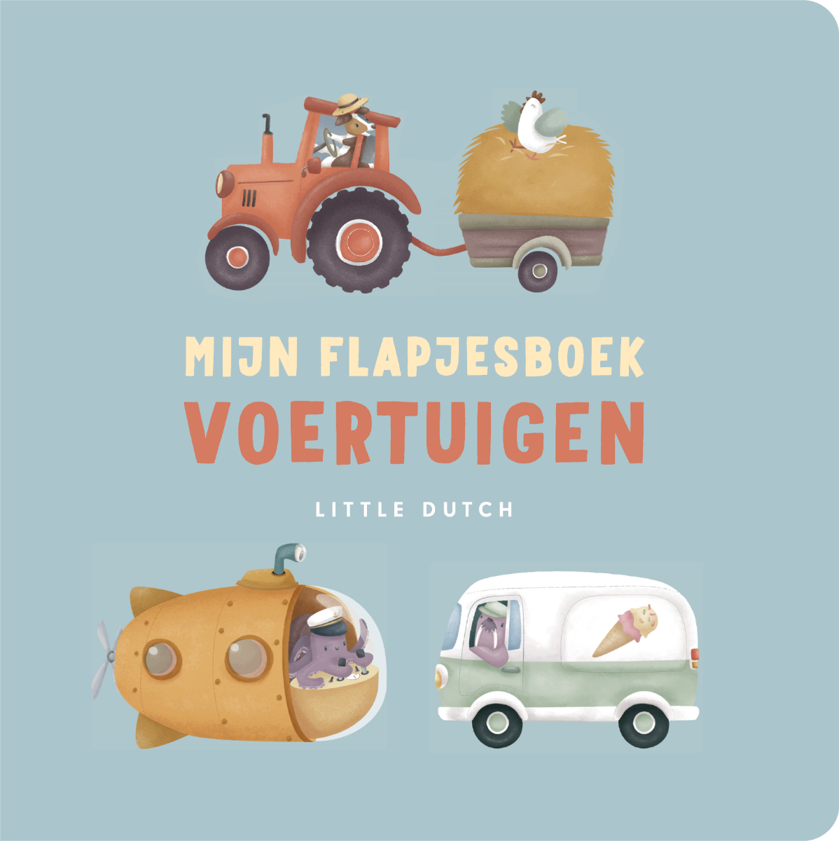 Little Dutch Mijn Flapjesboek Voertuigen