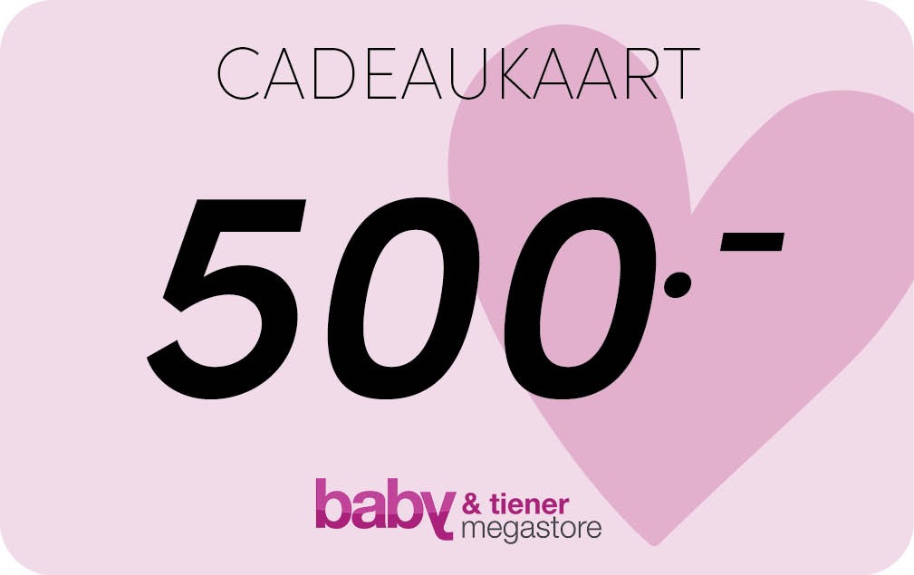Baby & Tiener Megastore Cadeaubon 500 Euro
