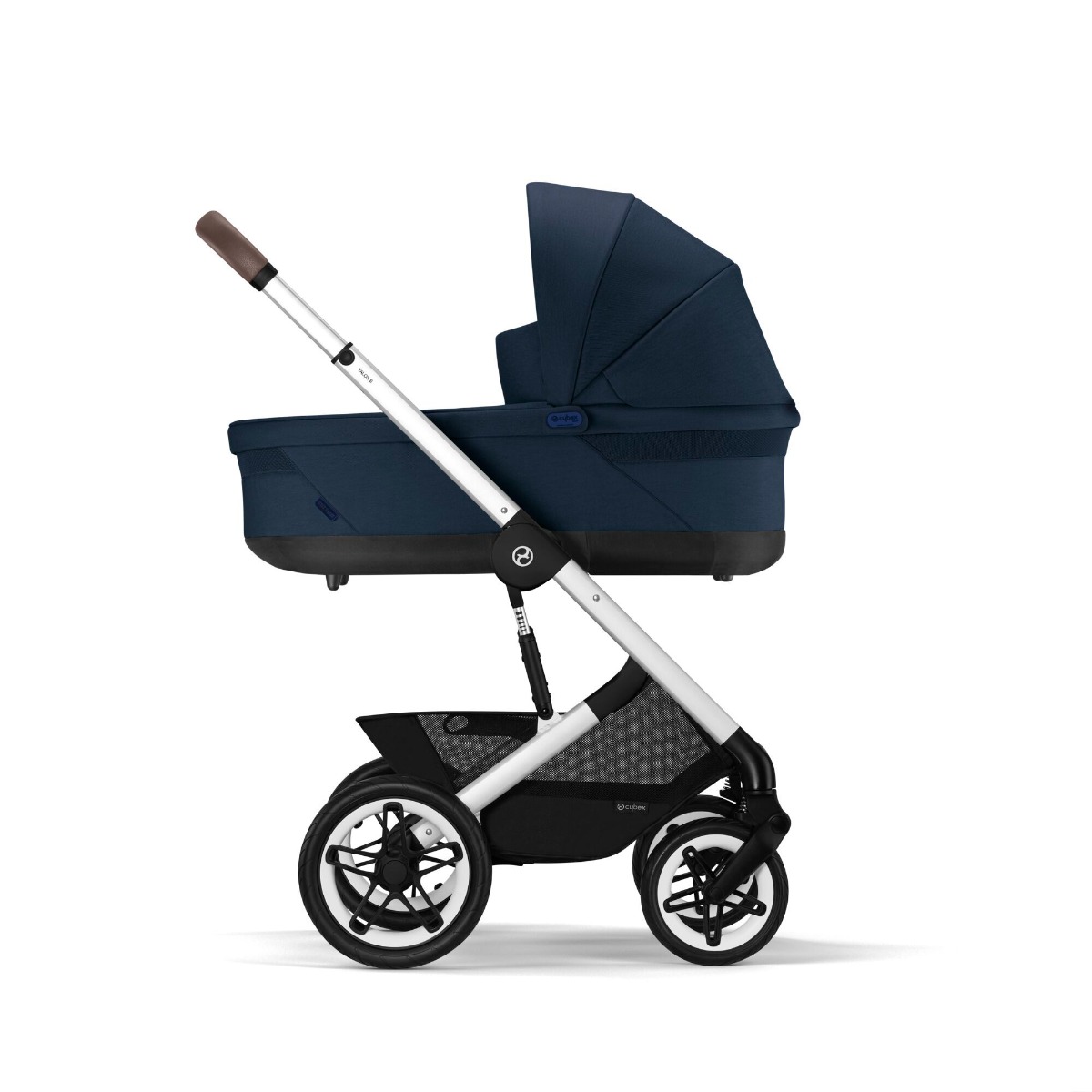 Cybex Kinderwagen 2 In 1 Talos S Lux Silver Ocean Blue Navy Blue 