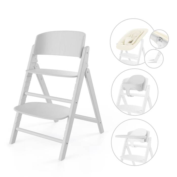 Cybex Click & Fold Kinderstoel 4 In 1 All White 
