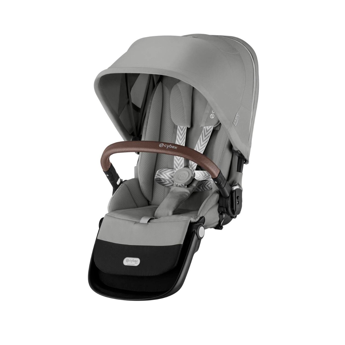 Cybex Zitting Gazelle S Silver Stone Grey Mid Grey