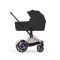 Cybex ePriam 5 Kinderwagen 2 in 1 Comfort | Sepia Black | Black | Rosegold